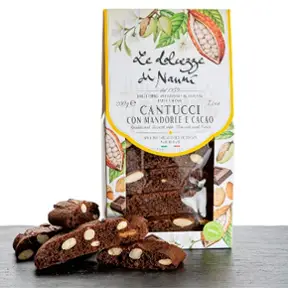 Cantucci med sjokolade, håndlaget i Italia