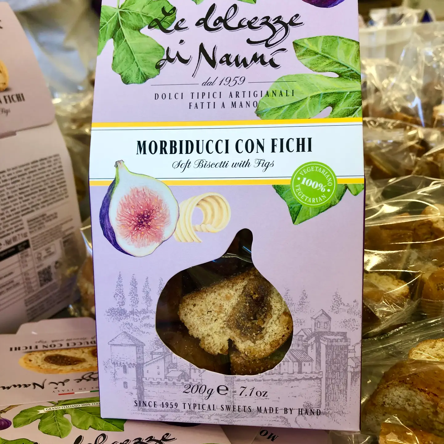 Morbiducci med tørket fiken