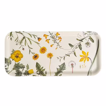 Flora Danica Yellow serveringsfat 32x15cm
