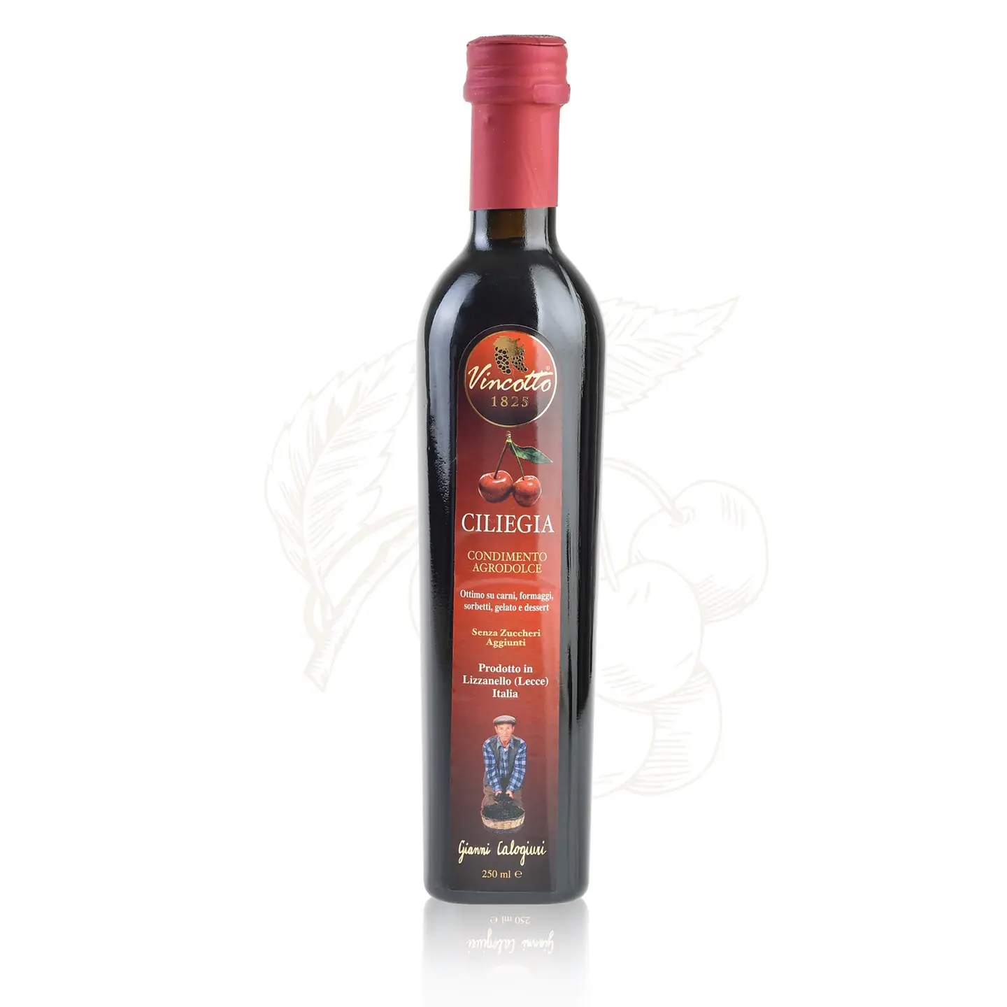 Balsamico med kirsebær fra Gianni Calogiuri, 250ml