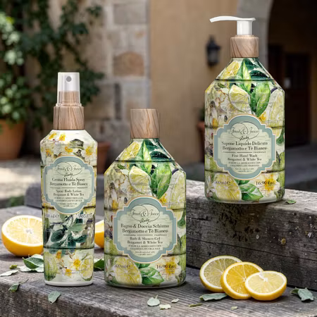 Flytende såpe - UPLIFTING Bergamot & White Tea 500ml