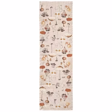 Bordlöpare Blossom Garden i linne 145x45cm