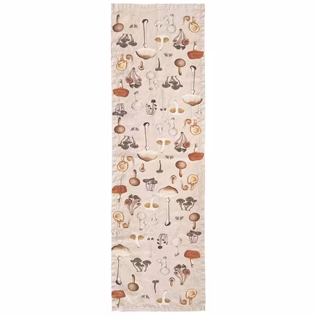 Bordlöpare Blossom Garden i linne 145x45cm