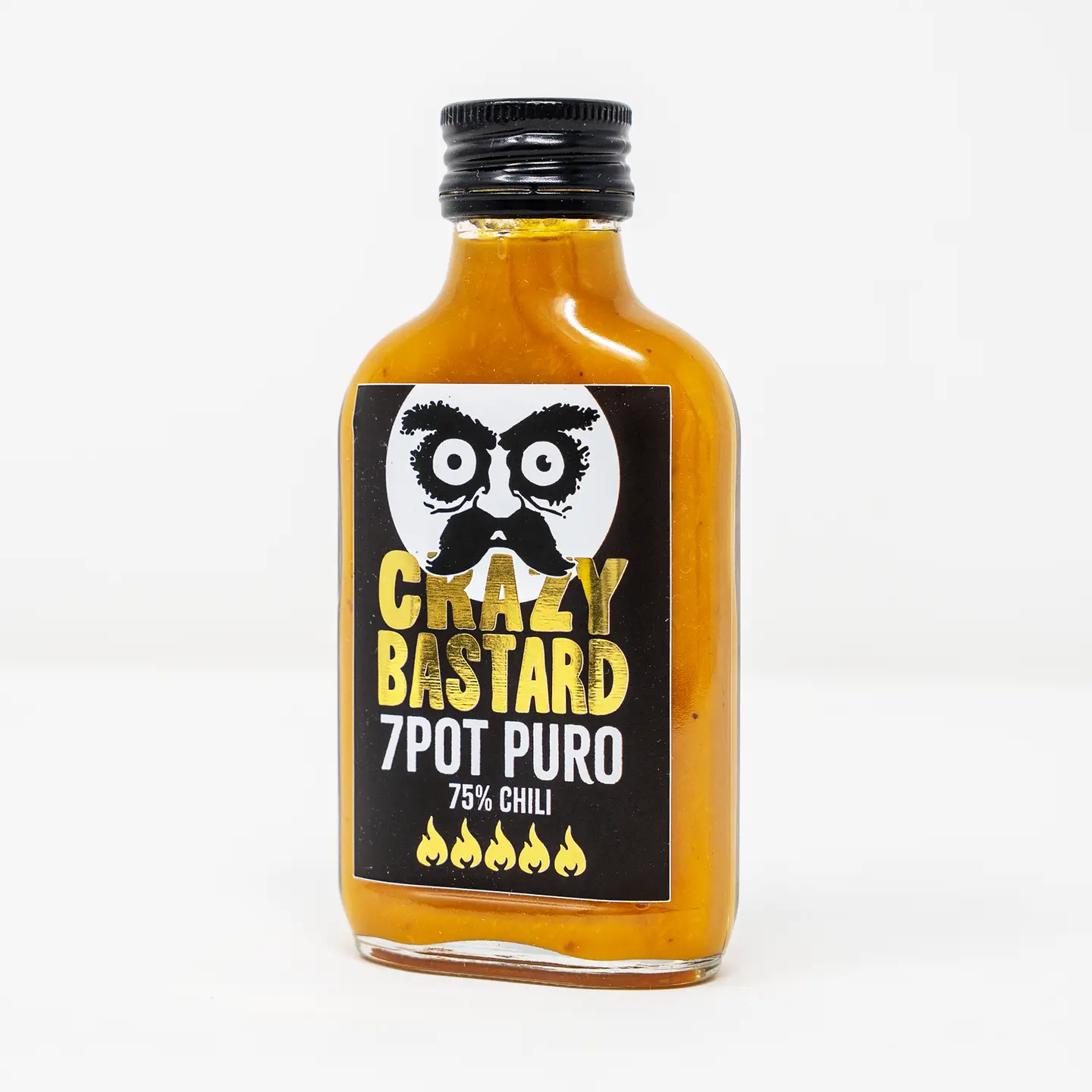 Crazy Bastard chilisås Carolina Reaper och blåbär