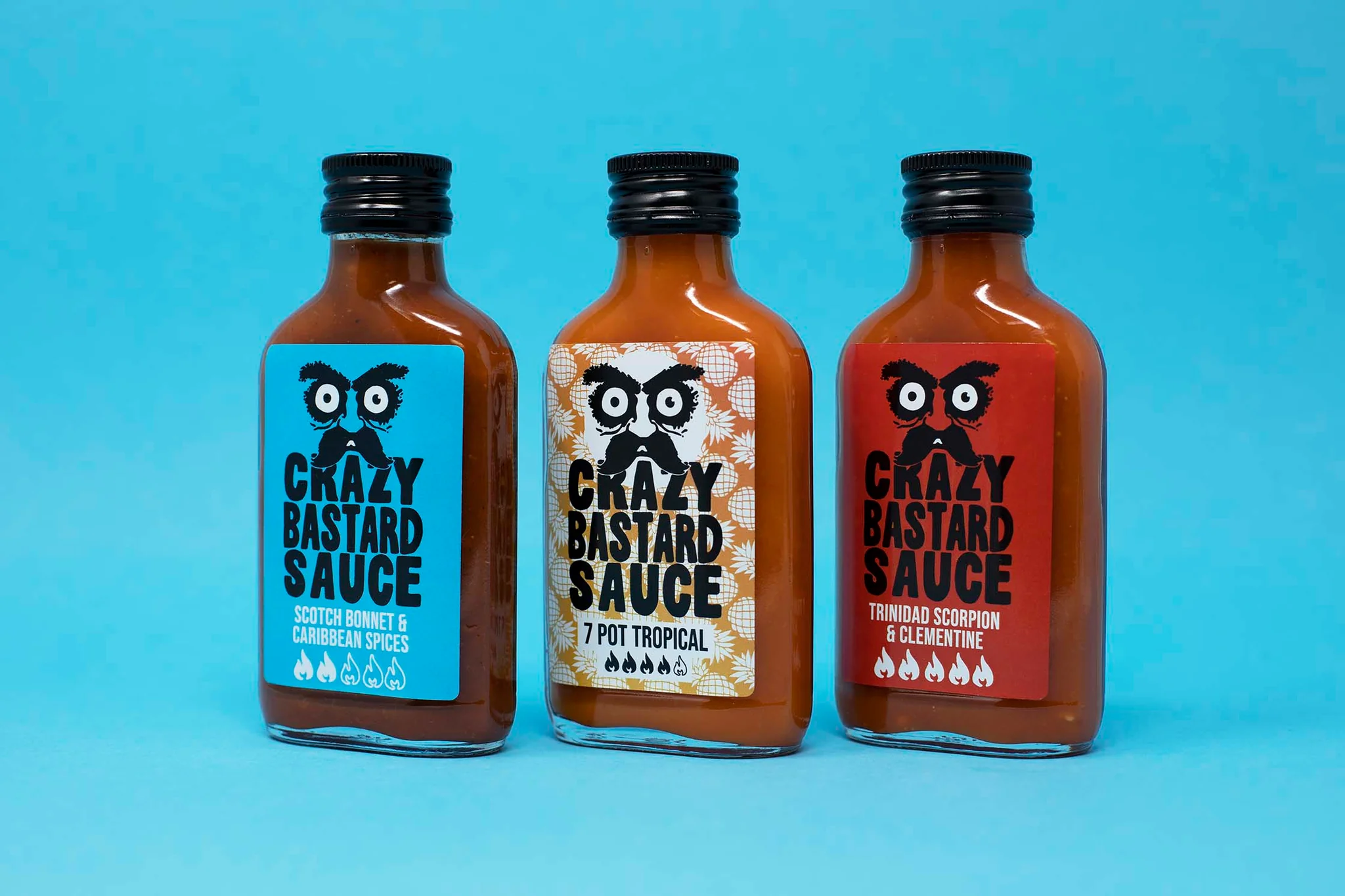 Galen jävel Extra stark chilisås 3-pack