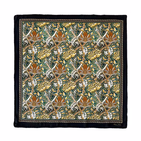 Silkeskjerf Windrush William Morris 50x50cm