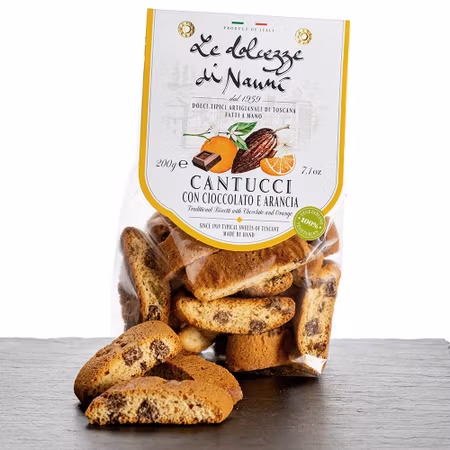 Cantucci mini Sjokolade & appelsin, håndlaget i Italia 300 gr
