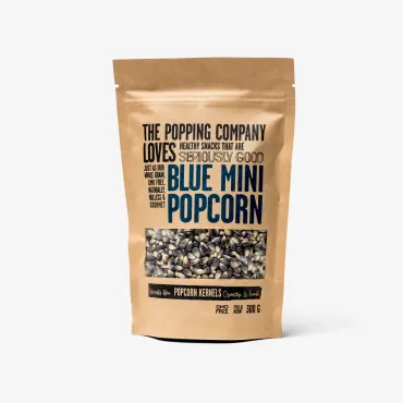 BLUE mini - blå minipopcorn