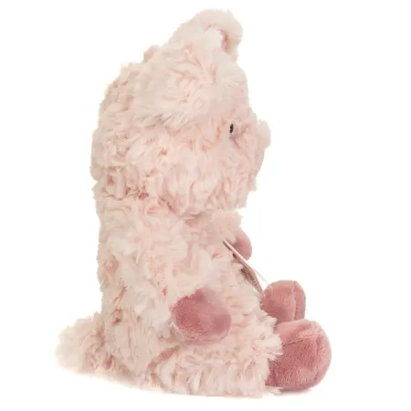 Grisungen, fluffy ku og lille lam kosedyr 20 cm