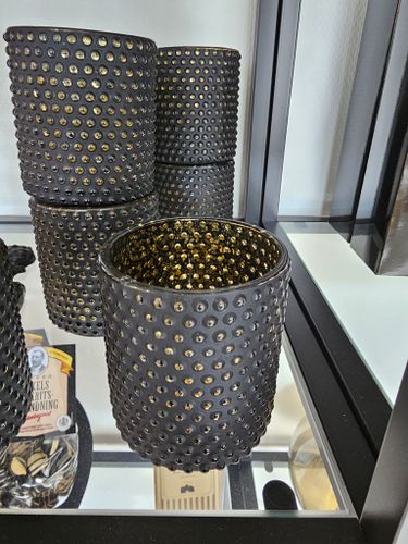 Ljuslykta svart/guld