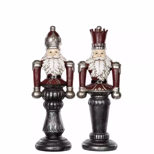 Nötknäppare Tomte Röd