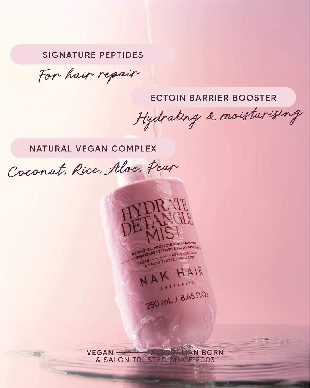 Hydrate Detangle Mist 250ml