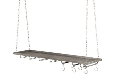 Hängande barhylla 120 cm