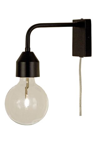 Flynn vägglampa svart