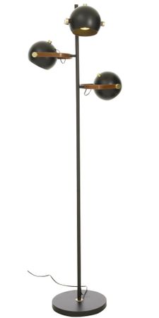 Bow golvlampa 3 svart