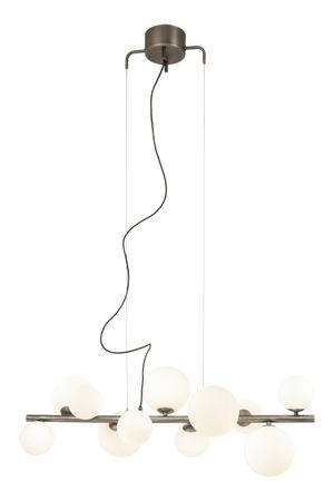 Atom taklampa tenn/vit