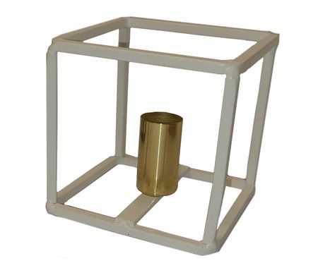Ljusstake Box vit