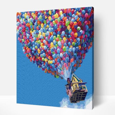 Måla efter nummer "Up"