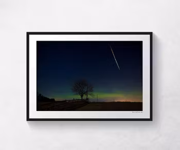 Norrsken och stjärnfall