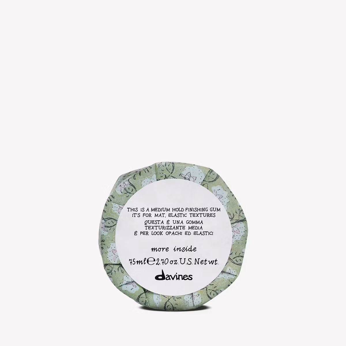 More Inside  This is a Medium Hold Finishing Gum 75 ML