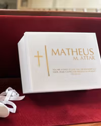 MATHEUS Baptism Box Plexi