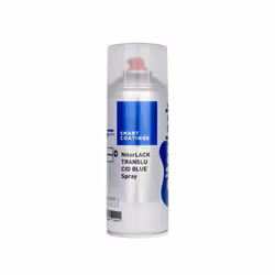Cellulosa lack, Translucid blue Spray