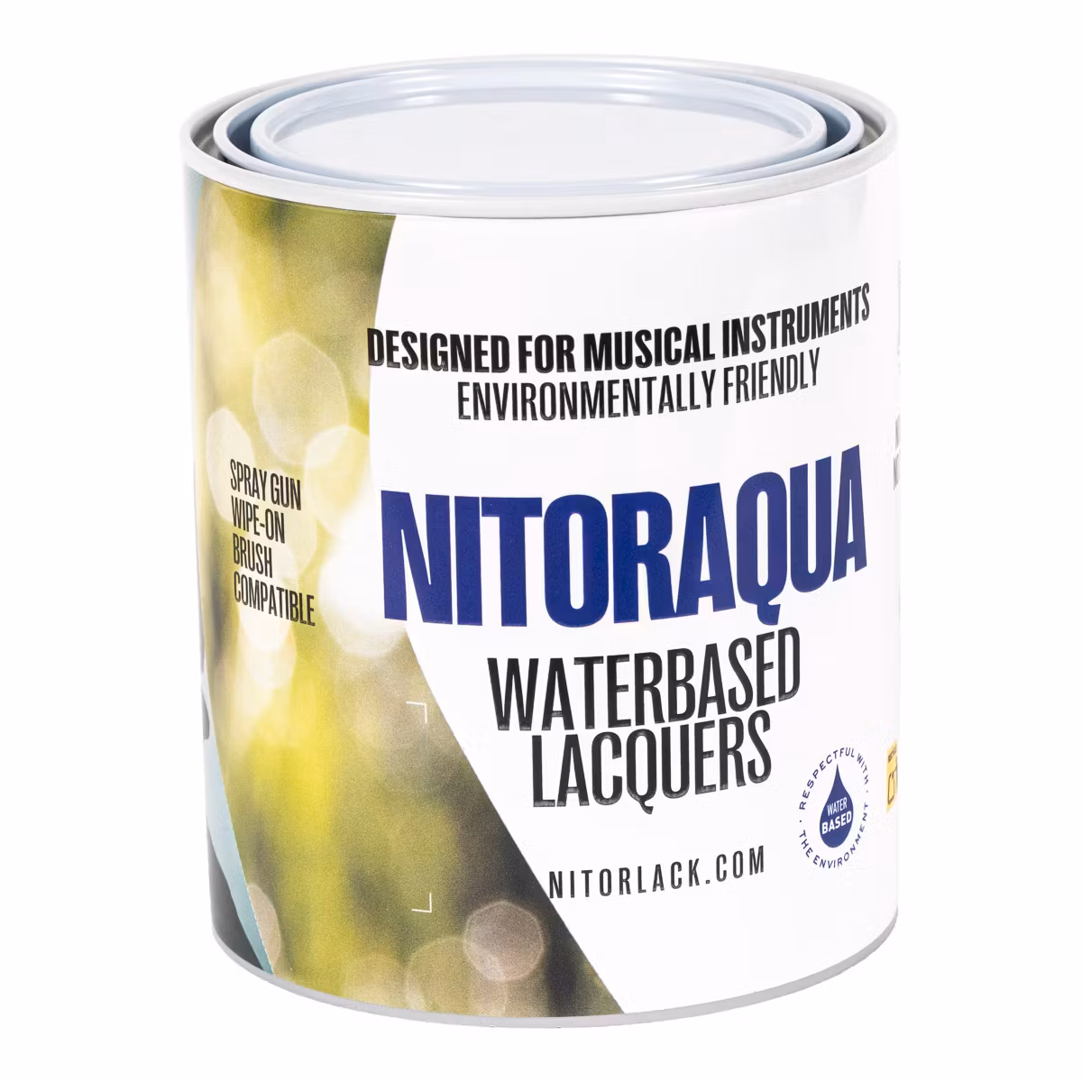 Nitor Aqua Lack - 0,75 liter klarlack Matt