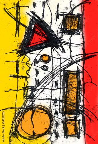 Abstrakt 2: 120cm*180cm
