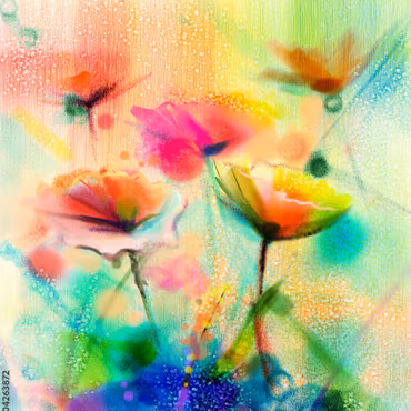 Blommor: 120cm*120cm