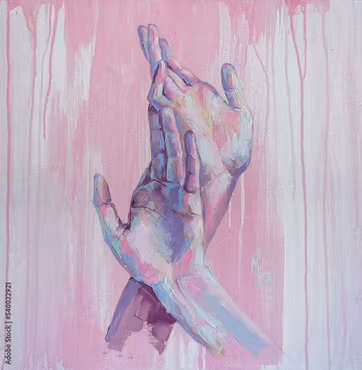 Händer: 120cm*120 cm