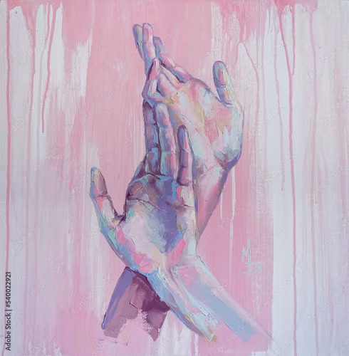 Händer: 120cm*120 cm