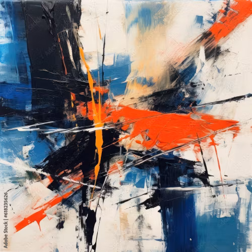 Abstrakt 221 120cm*120cm