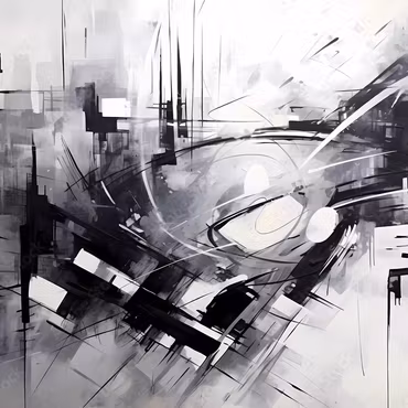 Abstrakt SV 245: 120cm*120cm