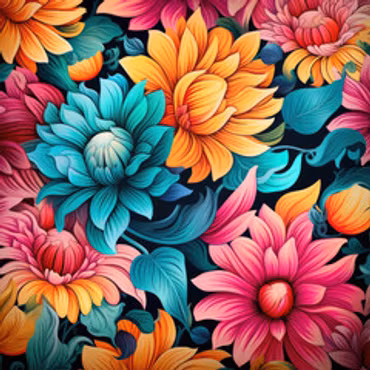 Blomma 11:120cm*120cm
