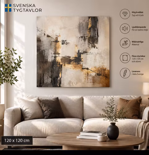 Abstrakt Tavla 1 120cm*120cm