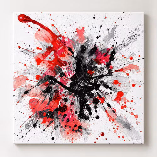 Abstrakt tavla 8 120cm*120cm