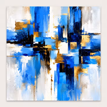 Abstrakt tavla 61 120cm*120cm