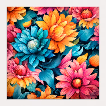 Blomma  17 120cm*120cm