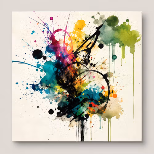 Abstrakt tavla 25 120cm*120cm
