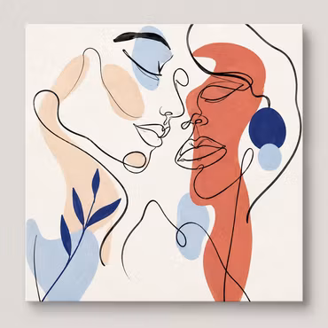 Abstrakt tavla 26 120cm * 120cm