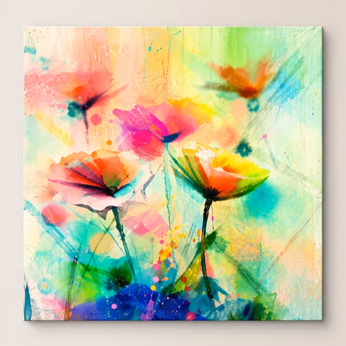 Blommor 137 120cm*120cm