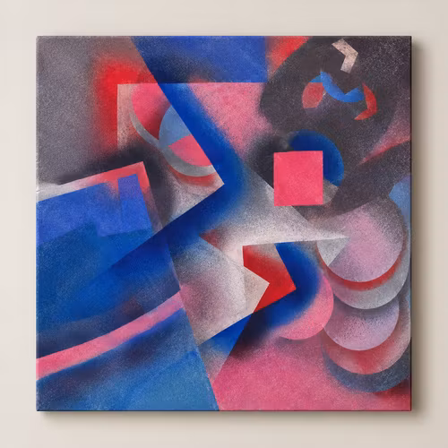 Abstrakt tavla 141 120cm*120cm
