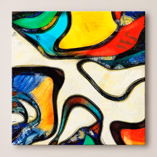 Abstrakt tavla 144 120cm*120cm