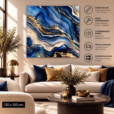 Abstrakt tavla 64 120cm*120cm
