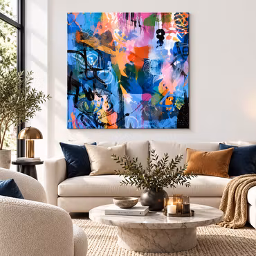 Abstrakt tavla 28 120cm * 120cm