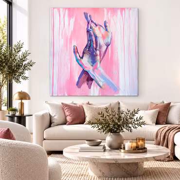 Händer 134 120cm*120 cm