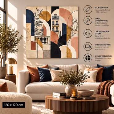 Abstrakt tavla 66 120cm*120cm