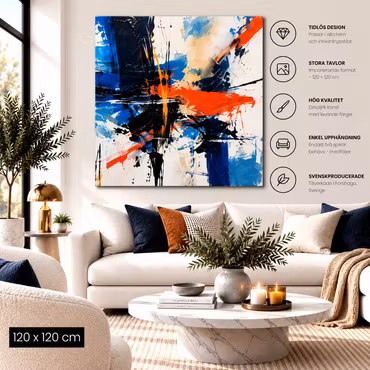 Abstrakt 24 120cm*120cm
