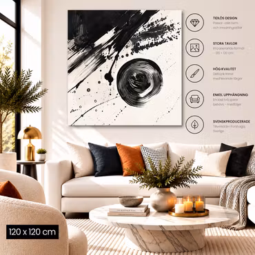 Abstrakt tavla 27 120cm *120cm
