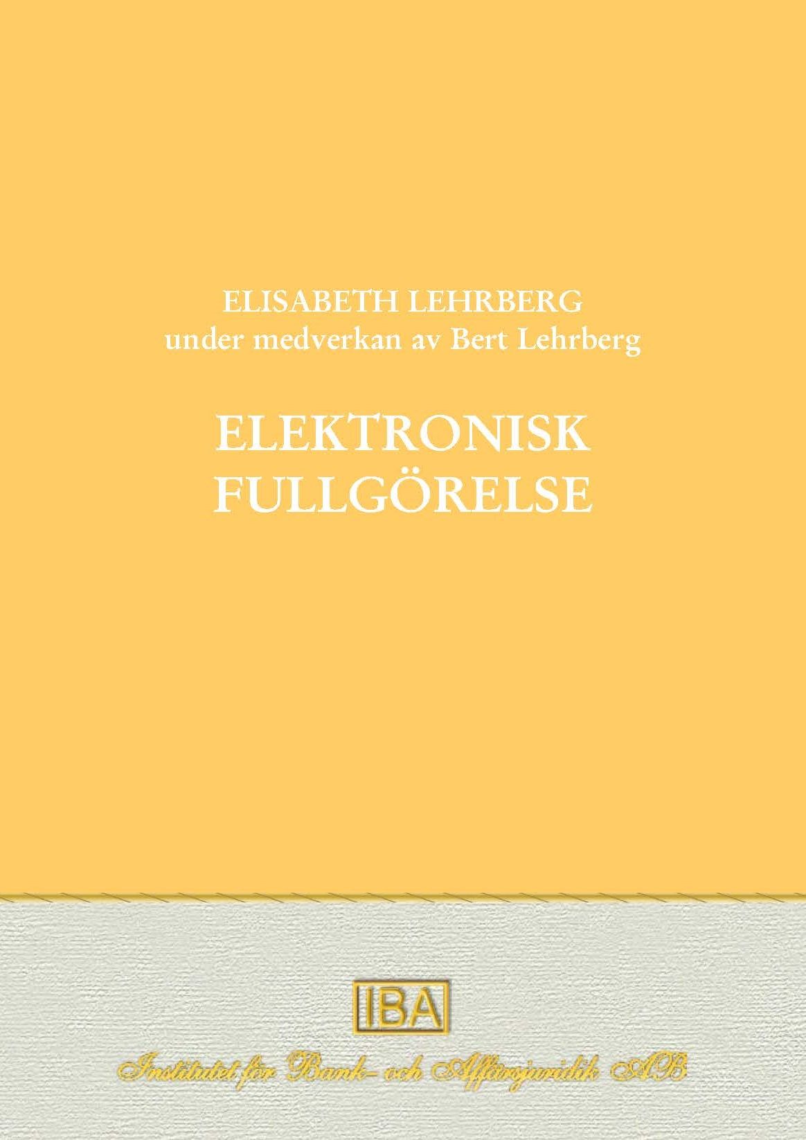 Elektronisk fullgörelse